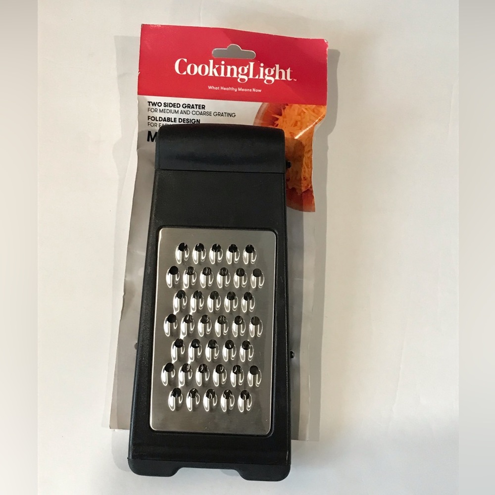 Cookinglight two side/ multi grater for medium and coarse grating/brand New